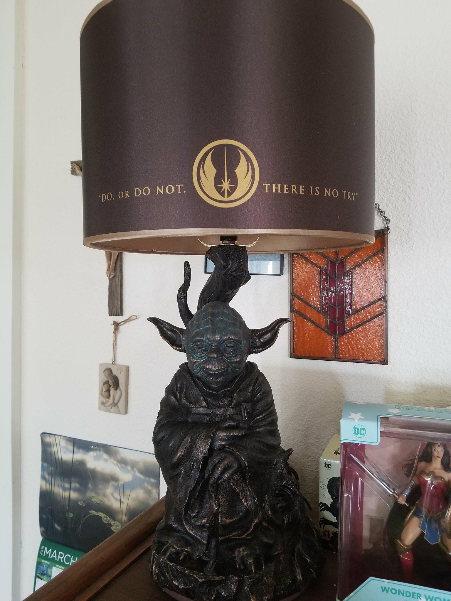 bradford exchange yoda lamp